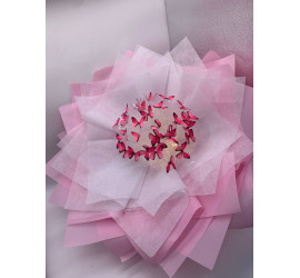 Букет из бабочек PINK (100)