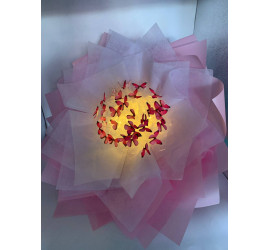 Букет из бабочек PINK (100)