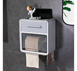 Держатель для туалетной бумаги Toilet Paper Holder GRAY (18)