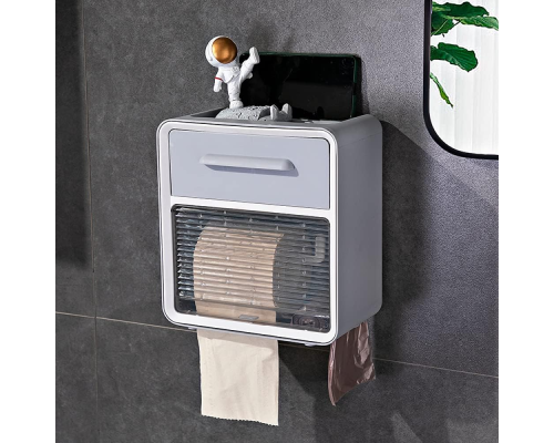 Держатель для туалетной бумаги Toilet Paper Holder GRAY (18)