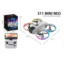 Летающий квадрокоптер на пульте управления S11 Mini Neo Drone (48)