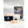 Соляная лампа SALT LAMP WITH ROCKS ночник с имитацией пламени WHITE (30)