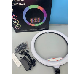 Кольцевая лампа RGB LED Soft Ring Light 45см MJ45(10)