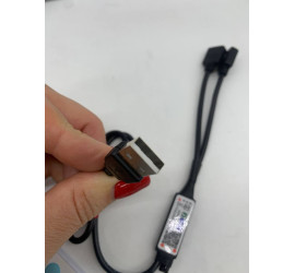 Гибкая светодиодная лента RGB USB 40м. (50)