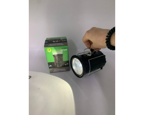 Аккумуляторный фонарь для кемпинга ЧЁРНЫЙ BL-5800 (72)