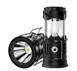 Аккумуляторный фонарь для кемпинга ЧЁРНЫЙ BL-5800 (72)