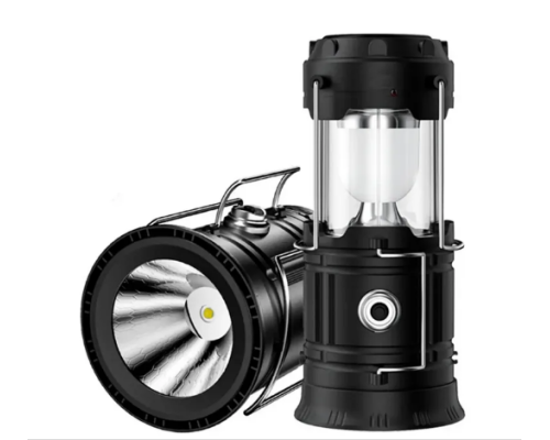 Аккумуляторный фонарь для кемпинга ЧЁРНЫЙ BL-5800 (72)