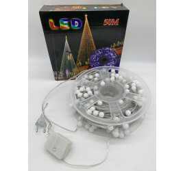 Гирлянда на катушке Buble 50м LED ТЕПЛЫЙ (40)