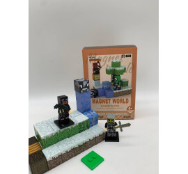 Магнитный конструктор Minecraft Magnet WORLD S001-2 (48)