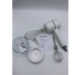 Ручной аккумуляторный миксер Portable mixer USB WHITE (40)