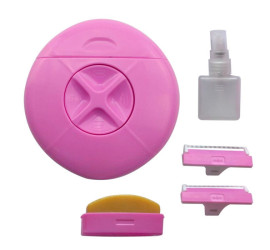 Туристическая бритва Sphynx Travel Razor для депиляции 3 в 1 Розовая (100)