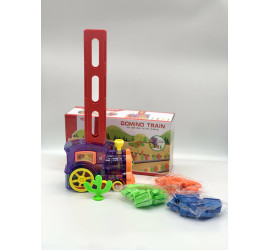 Игрушка конструктор поезд домино Domino Train 955-1A (48)