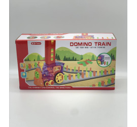 Игрушка конструктор поезд домино Domino Train 955-1A (48)