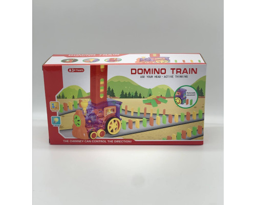 Игрушка конструктор поезд домино Domino Train 955-1A (48)
