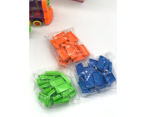 Игрушка конструктор поезд домино Domino Train 955-1A (48)