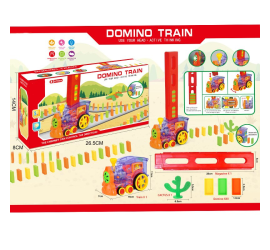 Игрушка конструктор поезд домино Domino Train 955-1A (48)
