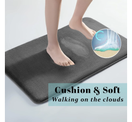 Коврик влаговпитывающий для ванной комнаты 80х50 см Cushion Soft (50)