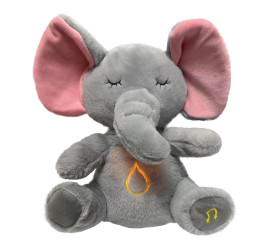 Мягкая игрушка дышащий Слоник Elephant GREY (75)