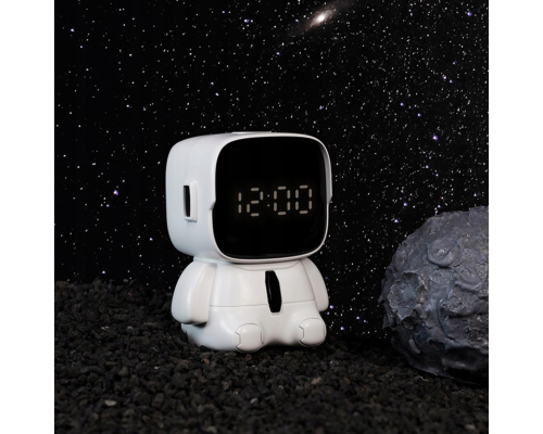 Будильник светодиодный электронный Robot clock (60)