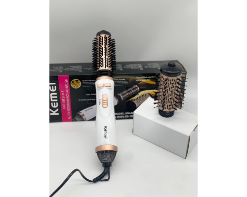 Фен-щётка для укладки волос Kemei KM-8020 (10)