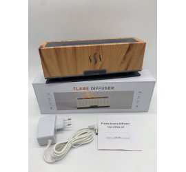Ночник с имитацией пламени, увлажнитель воздуха Humifdifer Wooden (24)