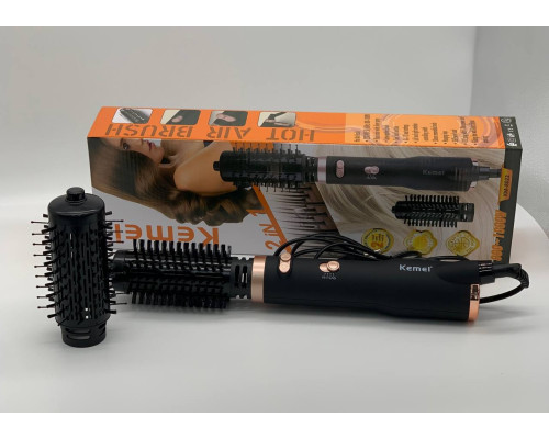 Фен-щётка для укладки волос Kemei KM-8022 (20)