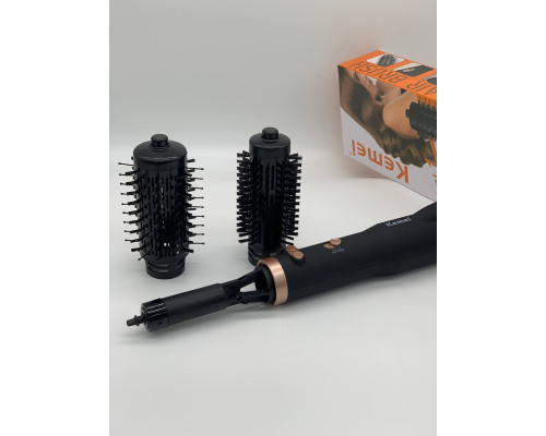 Фен-щётка для укладки волос Kemei KM-8022 (20)