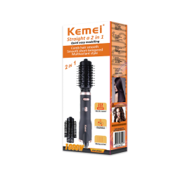 Фен-щётка для укладки волос Kemei KM-8022 (20)