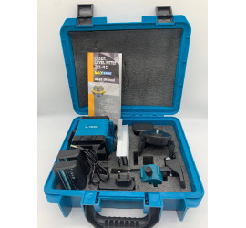 Лазерный уровень Laser Level 4D16 в кейсе 2АКБ Синий (10)