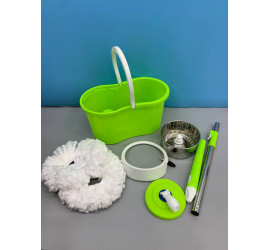 Швабра с ведром вращающаяся на 360 Rotary mop Wash X Dehydration GREEN (30)