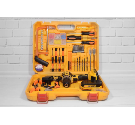 Шуруповерт с набором инструментов 24V tools with YELLOW (5)