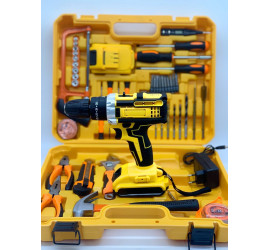 Шуруповерт с набором инструментов 24V tools with YELLOW (5)