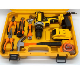 Шуруповерт с набором инструментов 24V tools with YELLOW (5)