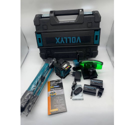 Лазерный уровень Laser Level 4D16 в кейсе с треногой 2АКБ BLUE (5)