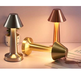 Светильник настольный сенсорный аккумуляторный (метал) Table Lamp (40)