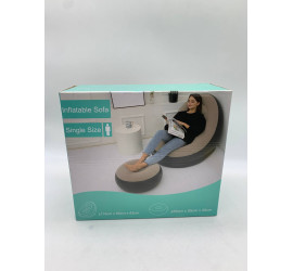 Надувной диван AIR SOFA + насос Розовый (10)