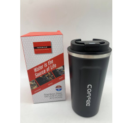 Термос с индикатором температуры 500мл. Coffee BLACK (50)