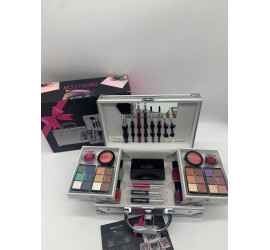Набор для макияжа в кейсе MISSYOUNG MC1155 Makeup set SILVER (12)