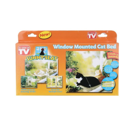 Лежанка оконная для кошки Sunny Window Seat Cat Bed (32)