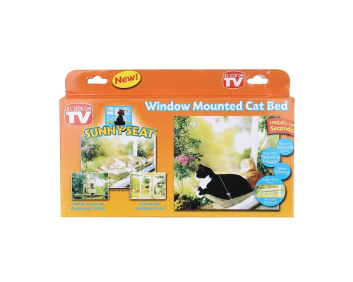 Лежанка оконная для кошки Sunny Window Seat Cat Bed (32)
