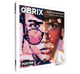 Фото конструктор Qbrix Poster Photo Construction Set PINK (10)