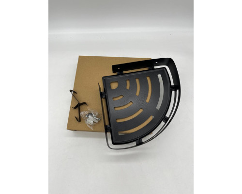 Угловая полка для ванной из нержавейки Corner shelf (80)