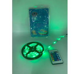 Светодиодная лента белая LED 5м USB (60)