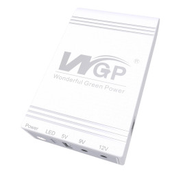 Источник бесперебойного питания Mini DC UPS 10400mAh WHITE (50)