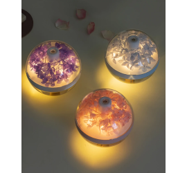 Увлажнитель воздуха Humidifier Valcano Light с цветами и LED подсветкой (90)