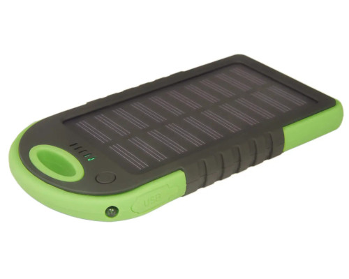 Портативное зарядное устройство с солнечной панелью Solar power bank 20000mAh БРАК
