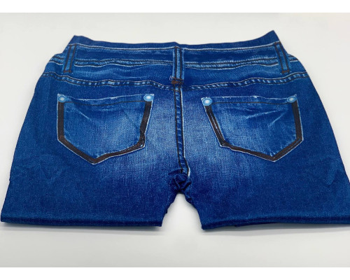 Леджинсы Slim 'N Lift Caresse Jeans Джинсовые лосины Size XXL-XXXL BLUE (200)