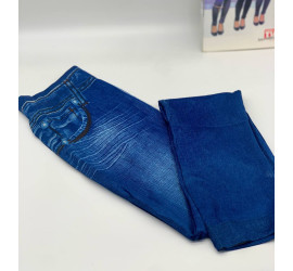 Леджинсы Slim 'N Lift Caresse Jeans Джинсовые лосины Size XXL-XXXL BLUE (200)