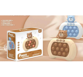Игрушка антистресс Pop it PRO Bear Blue (60)