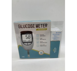 Глюкометр Blood Glucose Meter с тест-полоски и ланцетами Model4 (40)